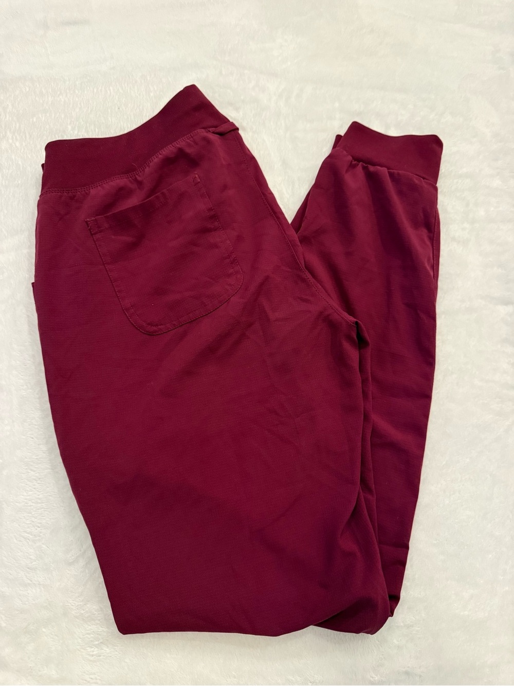Heart Soul Burgundy Jogger Pants - Size M/Tall
